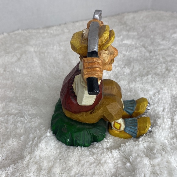 David Frykman Over Par Resin Golfer Figurine Business Card Holder 2001 Figurine - Picture 4 of 7